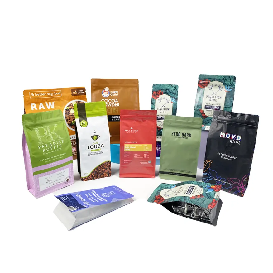 flat bottom coffee bag
